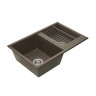 Мойка для кухни Aquaton Делия 78 DBL 2 чаши кофе