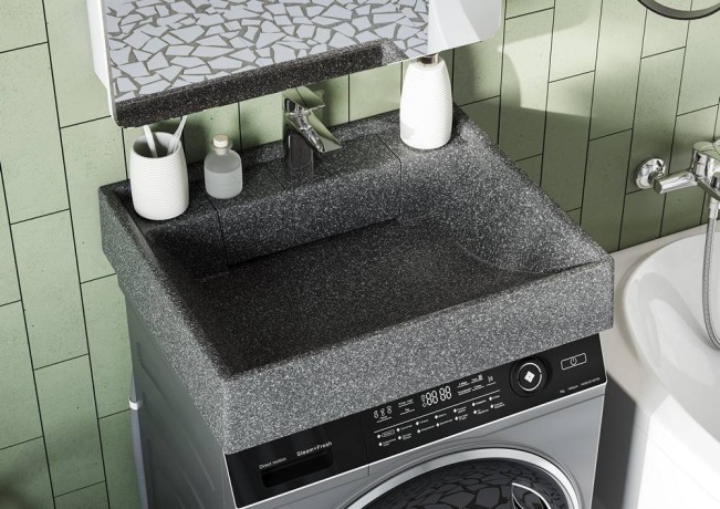 Раковина Aquaton Рейн 60 графит