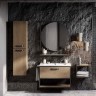 Тумба с раковиной Aquaton Лофт Фабрик 80/Victoria-N Unik 80 дуб кантри