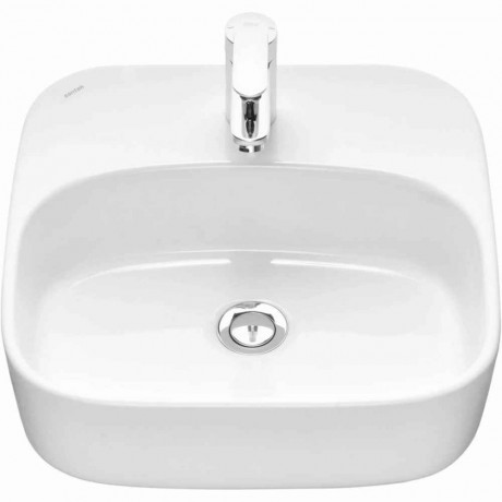 Тумба с раковиной и столешницей Aquaton Либерти 75/Одри Soft 42, 2 ящика, дуб эльвезия