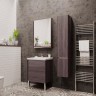 Тумба с раковиной Aquaton Стоун 60 грецкий орех