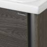 Тумба с раковиной Aquaton Стоун 60 грецкий орех