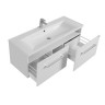 Тумба с раковиной Aquaton Мадрид 120 М 2 ящика